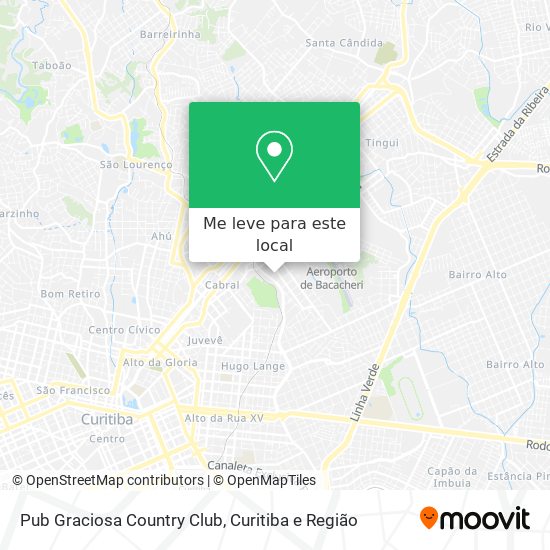 Pub Graciosa Country Club mapa
