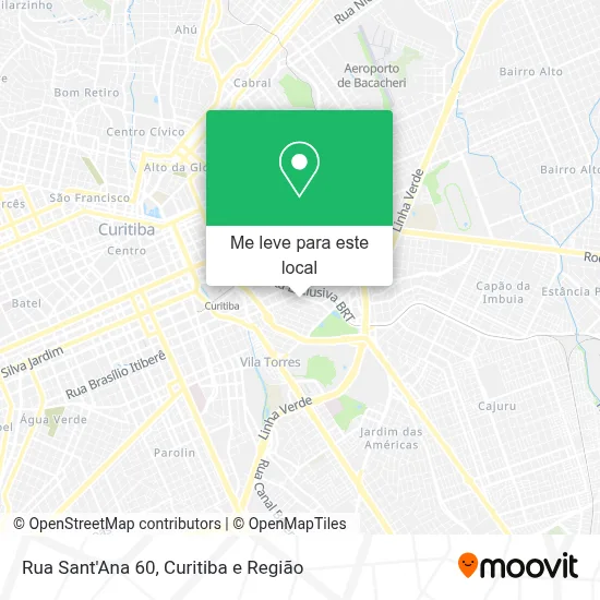 Rua Sant'Ana 60 mapa