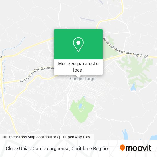 Clube União Campolarguense mapa