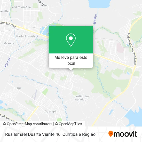Rua Ismael Duarte Viante 46 mapa