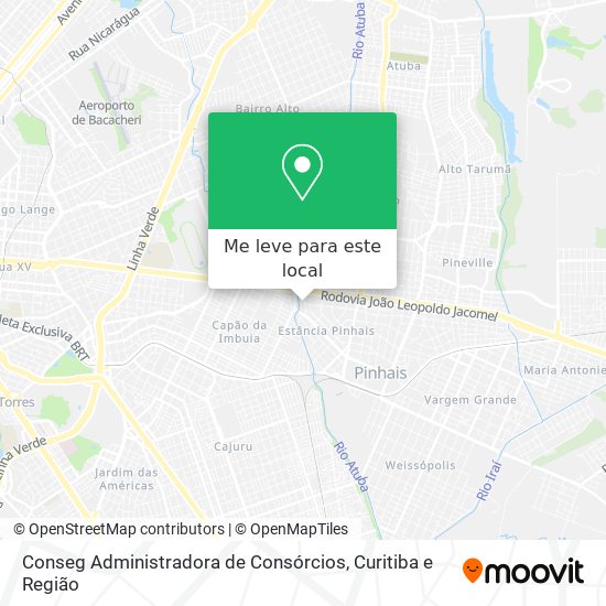 Conseg Administradora de Consórcios mapa