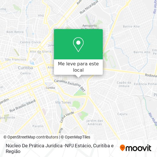 Núcleo De Prática Jurídica -NPJ Estácio mapa