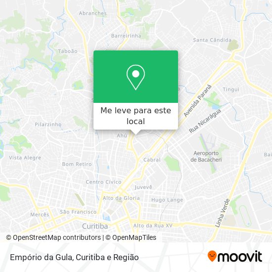 Empório da Gula mapa