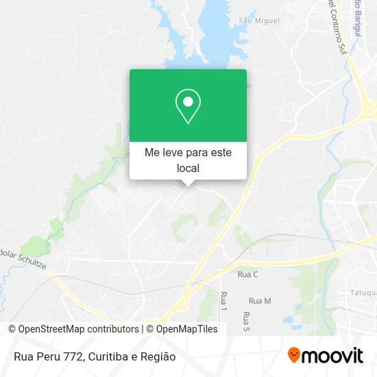 Rua Peru 772 mapa