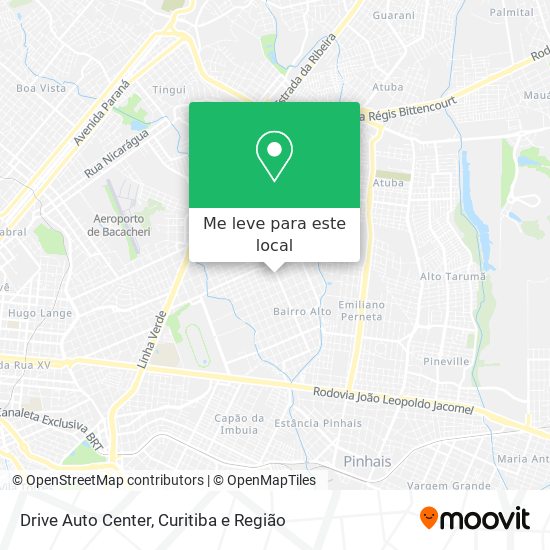 Drive Auto Center mapa