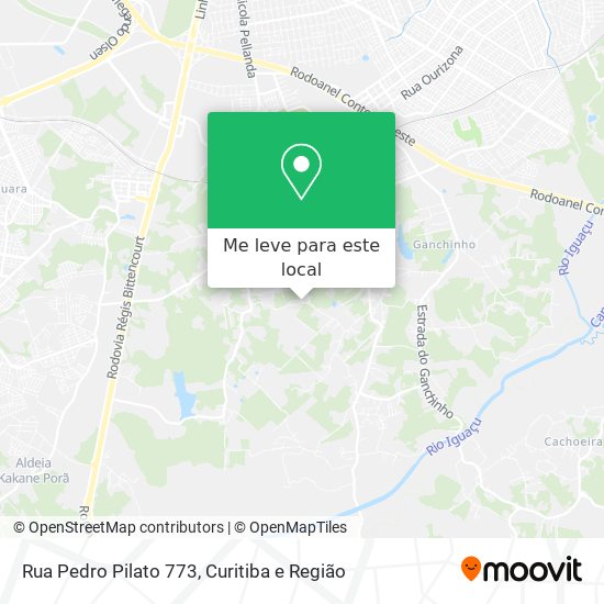 Rua Pedro Pilato 773 mapa