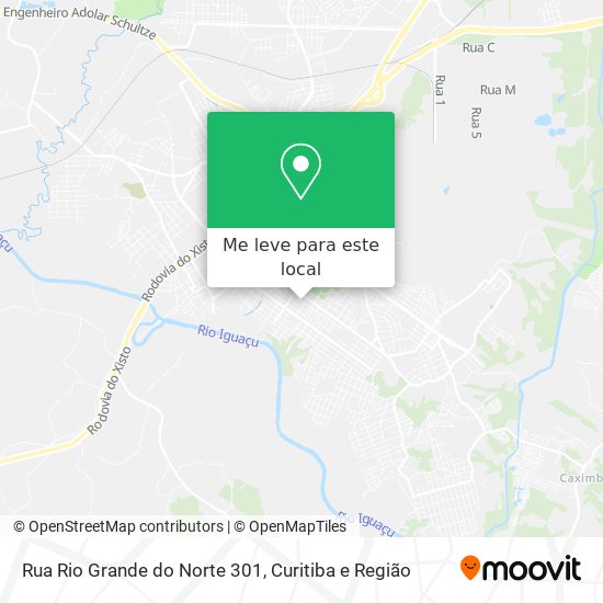 Rua Rio Grande do Norte 301 mapa