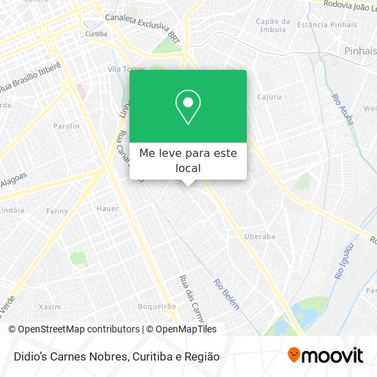 Didio’s Carnes Nobres mapa