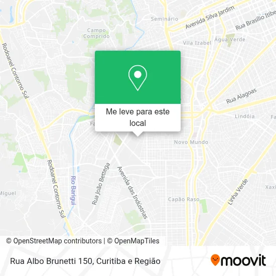Rua Albo Brunetti 150 mapa