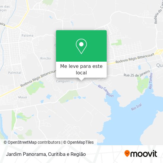 Jardim Panorama mapa
