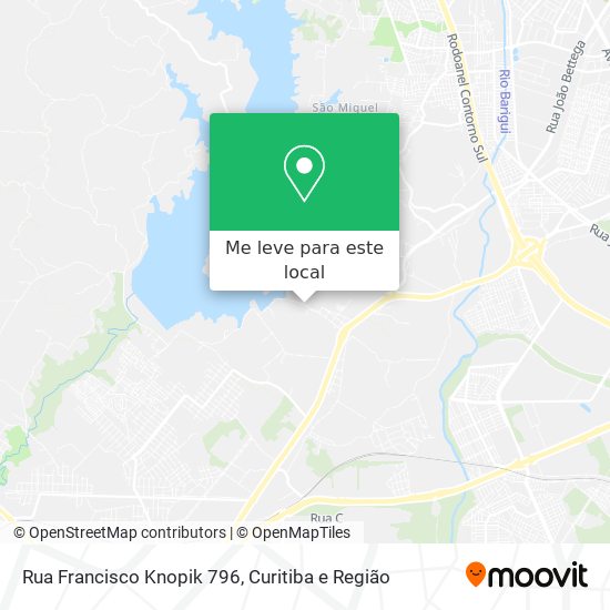 Rua Francisco Knopik 796 mapa