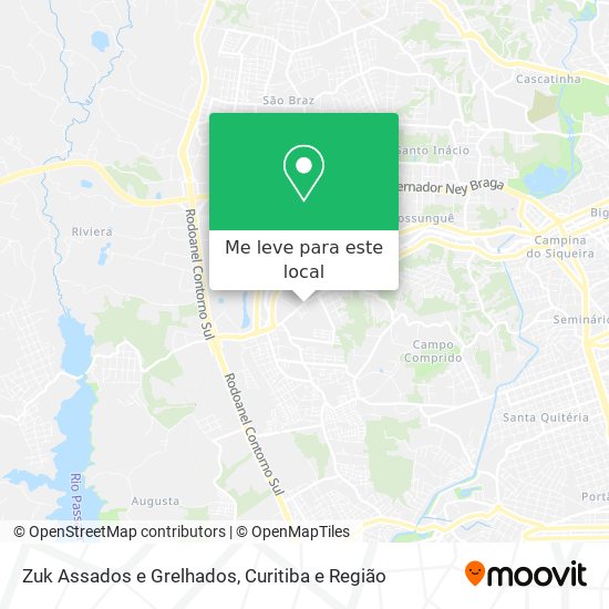 Zuk Assados e Grelhados mapa