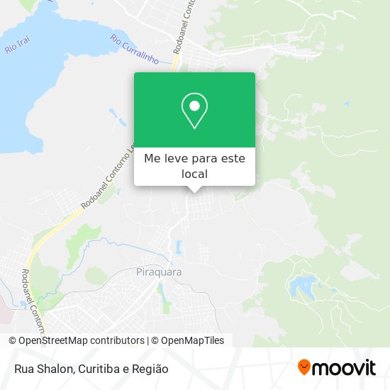 Rua Shalon mapa