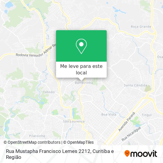 Rua Mustapha Francisco Lemes 2212 mapa