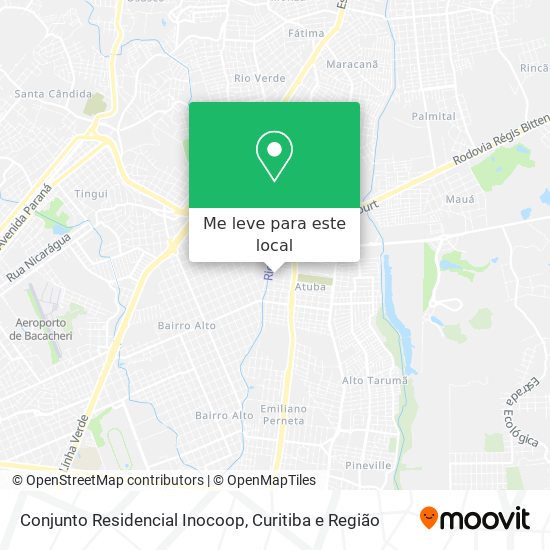 Conjunto Residencial Inocoop mapa