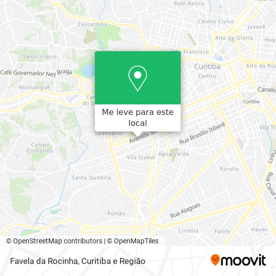 Favela da Rocinha mapa