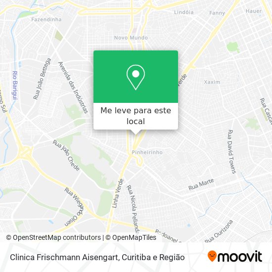 Clinica Frischmann Aisengart mapa