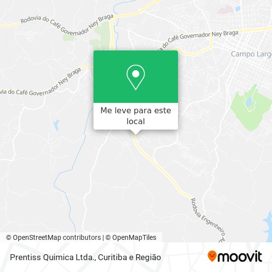 Prentiss Quimica Ltda. mapa