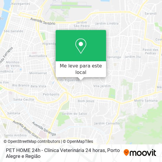 PET HOME 24h - Clínica Veterinária 24 horas mapa