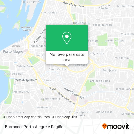 Barranco mapa