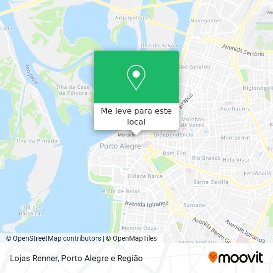 Lojas Renner mapa
