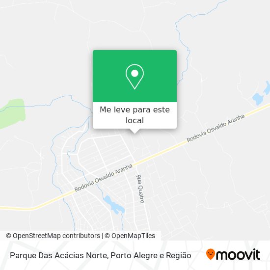 Parque Das Acácias Norte mapa