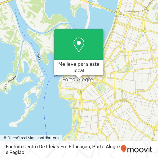 Factum Centro De Ideias Em Educação mapa