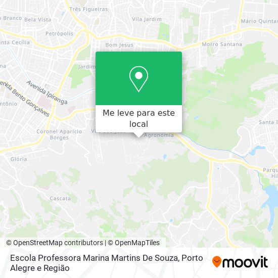 Escola Professora Marina Martins De Souza mapa