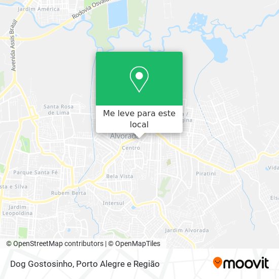 Dog Gostosinho mapa