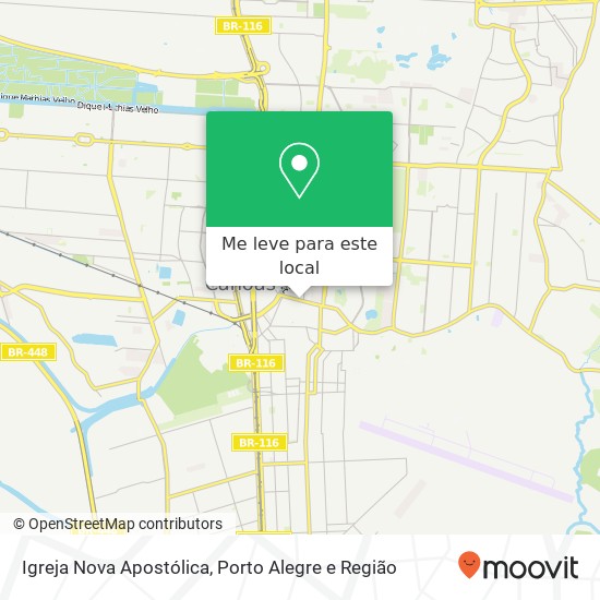 Igreja Nova Apostólica mapa