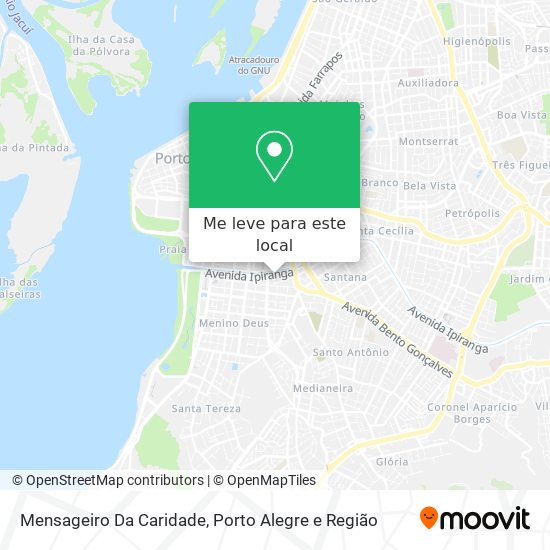 Mensageiro Da Caridade mapa