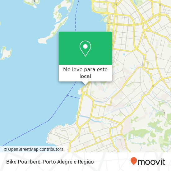 Bike Poa Iberê mapa