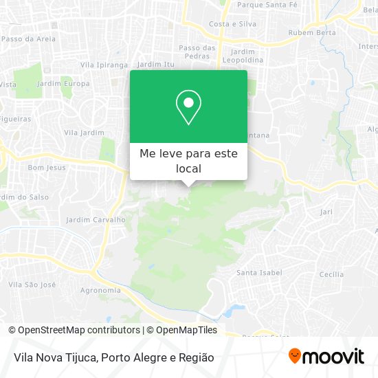 Vila Nova Tijuca mapa