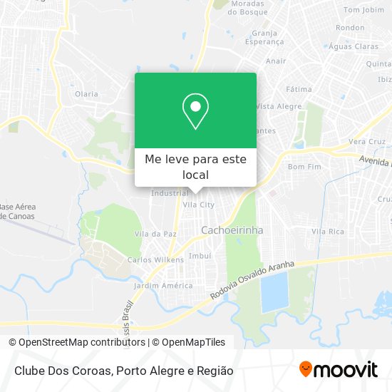 Clube Dos Coroas mapa