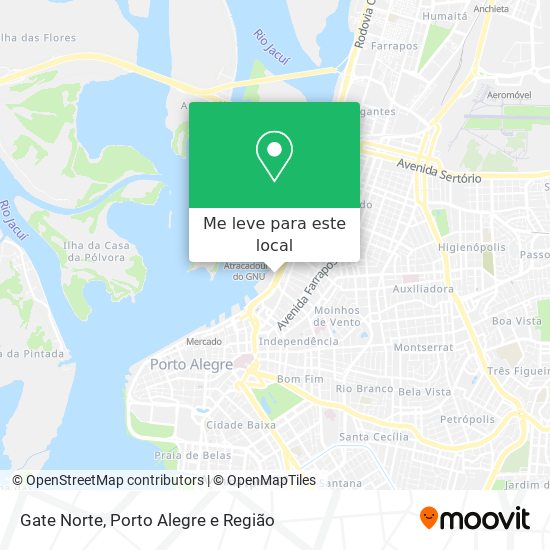 Gate Norte mapa