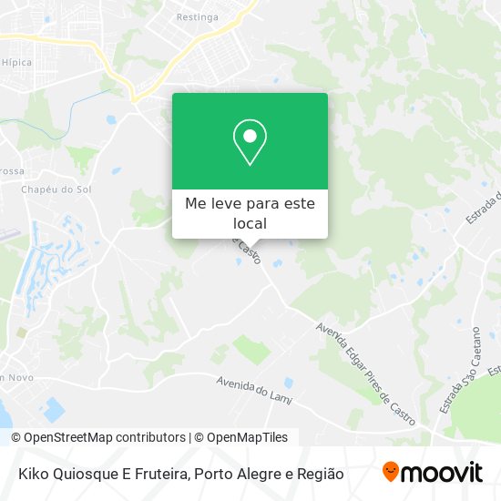 Kiko Quiosque E Fruteira mapa