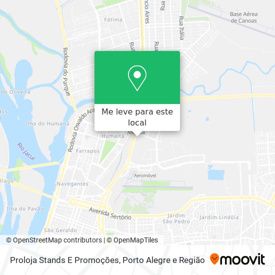 Proloja Stands E Promoções mapa