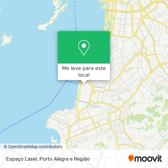 Espaço Laser mapa