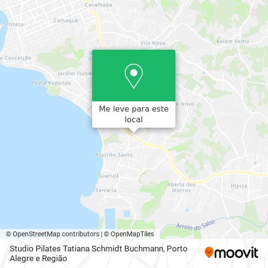Studio Pilates Tatiana Schmidt Buchmann mapa