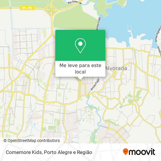 Comemore Kids mapa