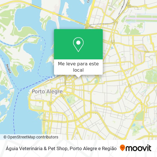 Águia Veterinária & Pet Shop mapa