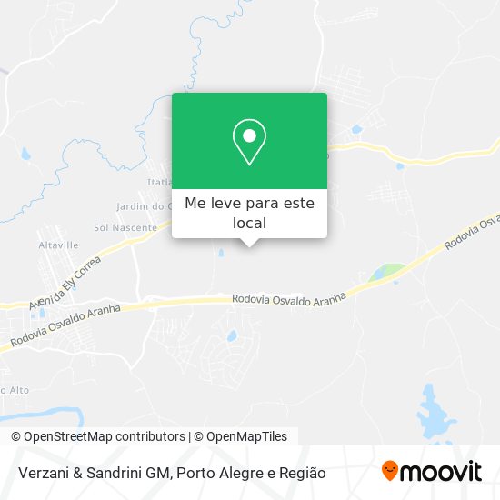 Verzani & Sandrini GM mapa