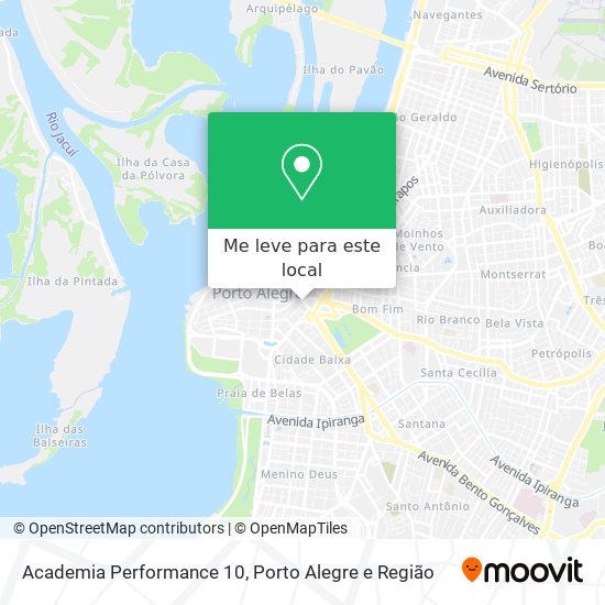 Academia Performance 10 mapa