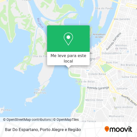 Bar Do Espartano mapa