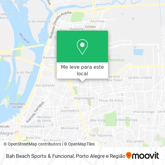 Bah Beach Sports & Funcional mapa