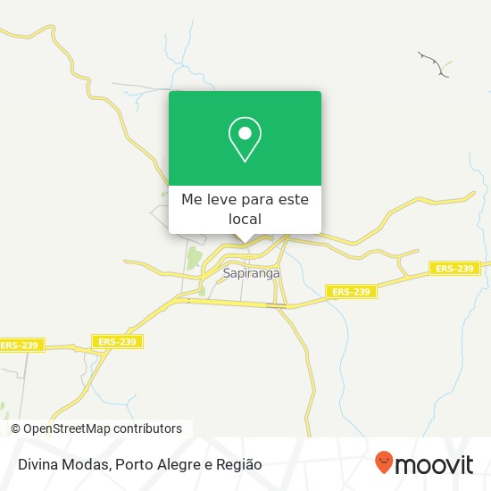 Divina Modas mapa