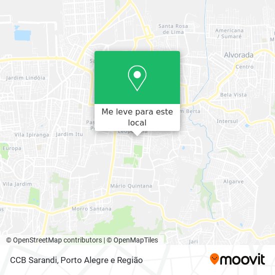 CCB Sarandi mapa