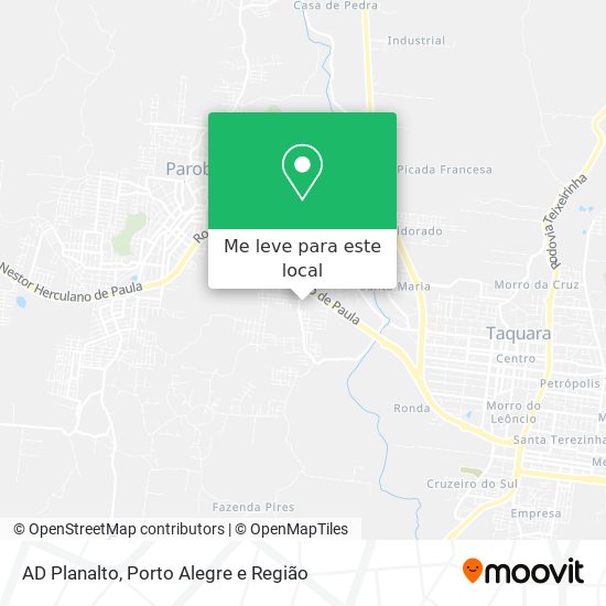 AD Planalto mapa