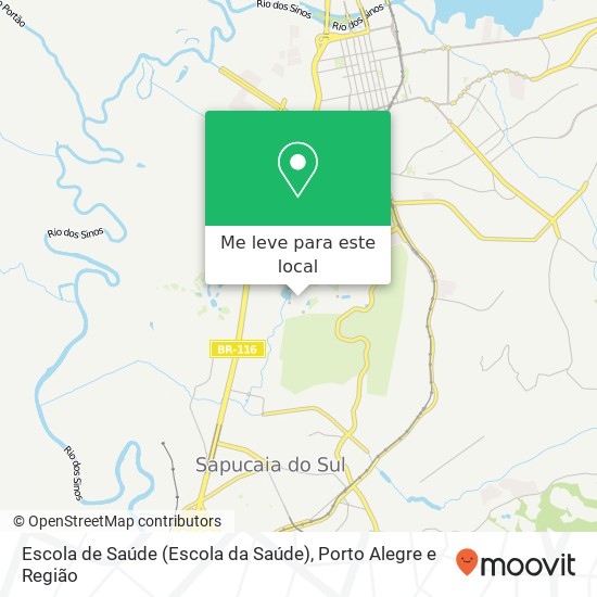 Escola de Saúde (Escola da Saúde) mapa