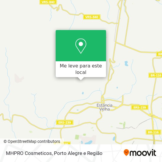 MHPRO Cosmeticos mapa